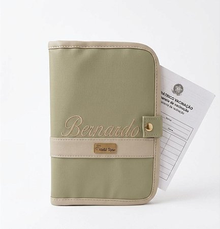 Capa Caderneta de Vacinação coleção Bernardo