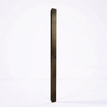 ESTOQUE - Puxador 83cm total x 80cm entre furos x Largura 7,6cm- Aquiles - Cor Bronze 1002 - Alumínio (Não enferruja)