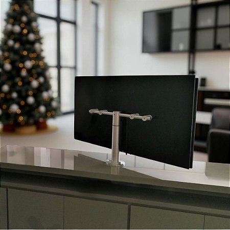 Suporte Giratório TV _ Fixação Móveis - Altura Sob Medida - Várias Cores - Para TV’s de 32” a 55”