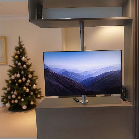 Suporte Giratório TV _ Fixação Móvel e Teto - Vários Tamanhos e Cores - Para TV’s de 32” a 85”