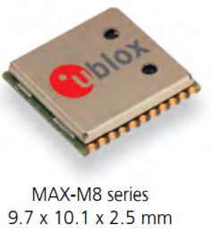 Receptor GNSS GPS Glonass MAX-M8C
