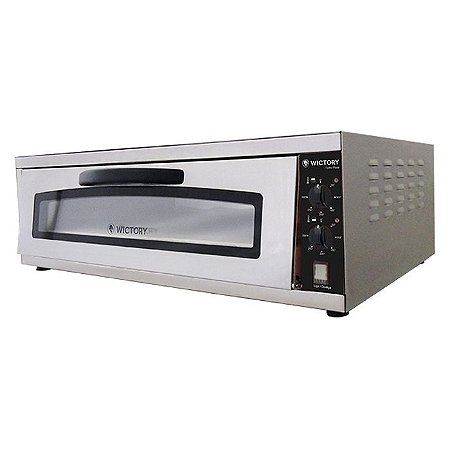 Forno De Pizza 80cm pedra refratária - 2 resistências -WP-80