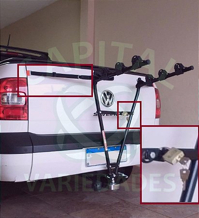 Suporte para engate Transbike  bola de reboque  modelo "V"