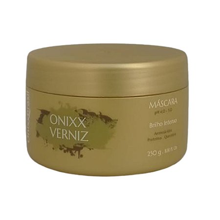 Mascara Onixx Verniz 250g - mais brilho aos cabelos