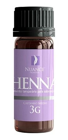Henna Nuance Para Sobrancelhas (novo)-3gr,escolha A Cor)