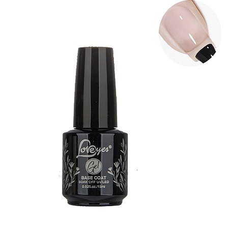 Base Coat Blindagem Unha Gel Fibra Poligel Acrigel Porcelana