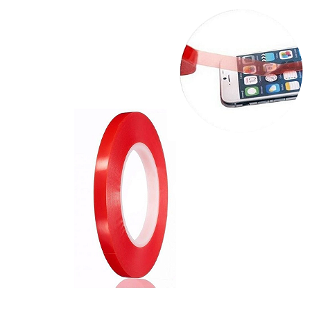 Fita Dupla Face Extra Forte 10mm Reparo Celular Profissional