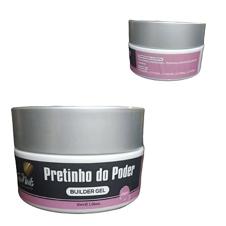 1 Gel Construtor LED UV Fibra Acrigel 30ml Alongamento Unhas