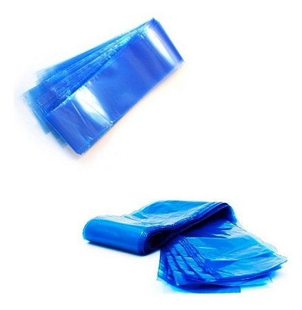 Protetor Cabo Dermógrafo Maquina Rotativa Tattoo Azul 50un