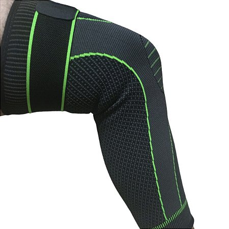 Par Joelheira Meia Fit Treino Corrida Academia Esporte Vôlei