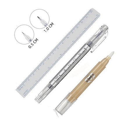 1 Caneta Marcadora Cirurgica + caneta Removedora De Marcação