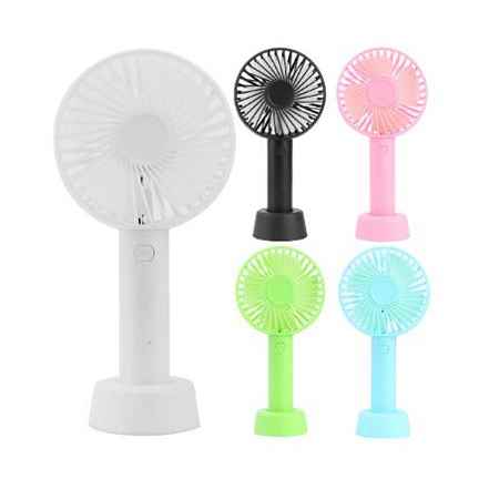 Ventilador Portátil de Mão Extensão Cílios Secagem Cola Usb