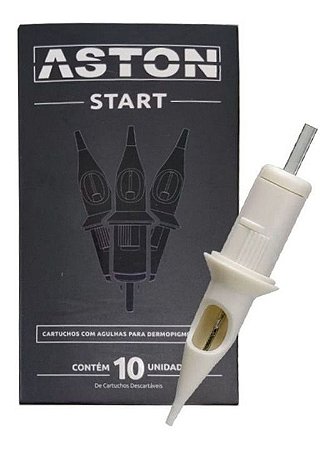 10 Cartuchos Aston  P/máquina  Rotativa Pen Tattoo Universal