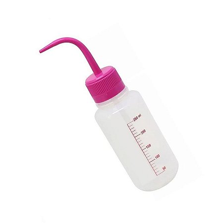 Frasco Higienizador Dosador Pisseta 250ml Limpeza De Cílios