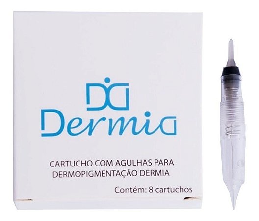8 Agulhas De Rosca Dermo Lisa Para Treino Em Pele Sintética