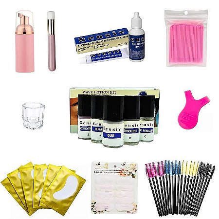 Kit Permanente De Cilios Lash Lifting Sensiv Tintura Ox