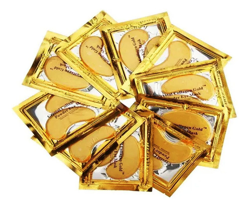 50 Pads Hidratação Colágeno P/áreas Dos Olhos  Olheiras 24k