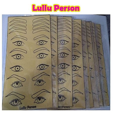 Kit 10 Peles Eva Treino De Tatuagem E Micropigmentação