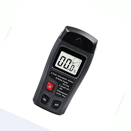 1 Medidor  Umidade  De Madeira 2 Pinos Display Lcd Digital