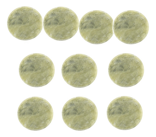 10 Pedras Jade Para Extensão De Cílios 5cm