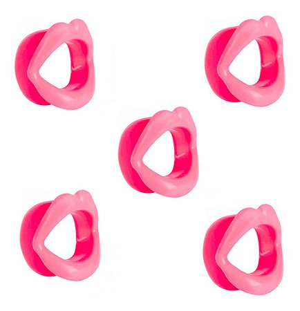 5 Bigode Chinês Exercitador Boca Flacidez Rugas Face Lábios