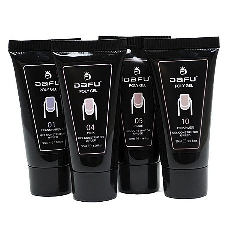 Gel Poligel Construtor Led Uv 30g Alongamento Unha Manicure