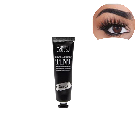 Tinta Tintura Cílios Sobrancelha Sky Profissional Tinge Pelo