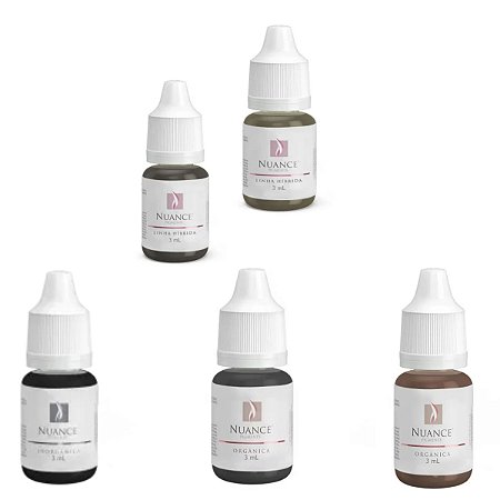 5 Pigmento Para Micropigmentação Nuance Eletric Ink