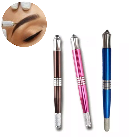 1 Caneta Tebori Dual Luxo 2 Pontas Duplo