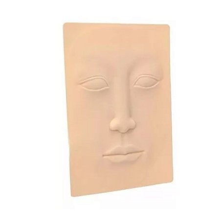 Pele Rosto Sintético 3D Treino De  Micropigmentação