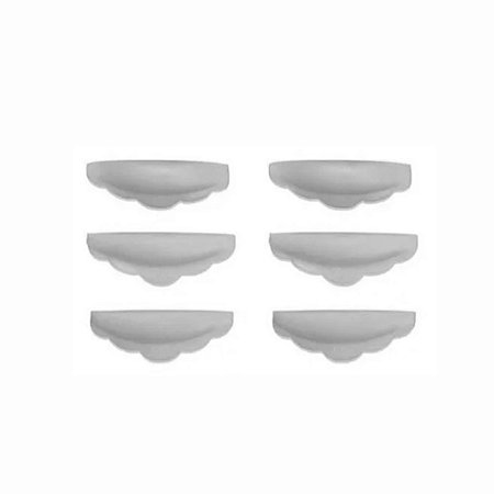 Kit Com 3 Pares De Bob De Silicone Extensão De Cilios