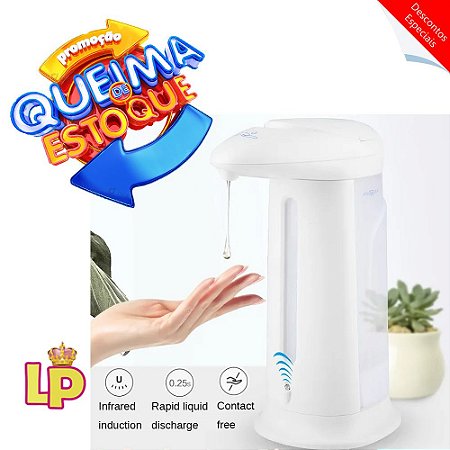 Dispensador De Sabão Sabonete Líquido  Sensor Automático