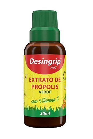 Extrato Própolis Verde com Vitamina C, 30 ml (Desingrip Multi)