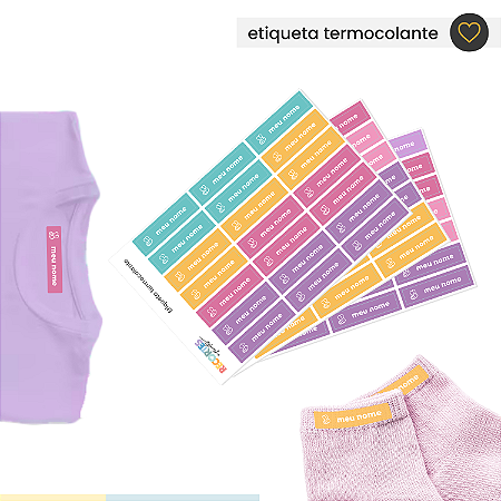 Etiqueta termocolante - Figuras (Meninas)