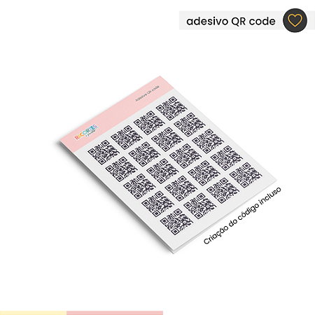 Adesivo QR code