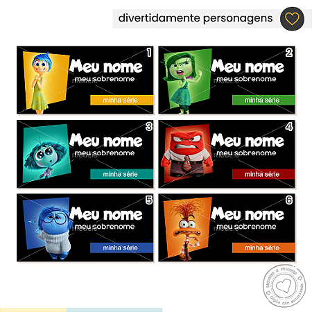 ETIQUETA ESCOLAR Luna