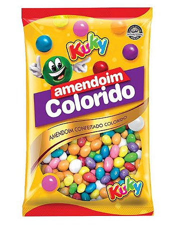 Amendoim Kuky Colorido 500gr.