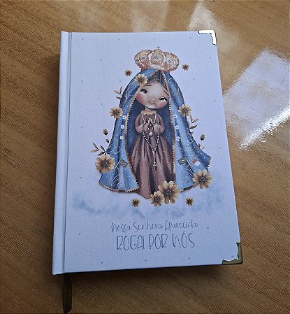 Agenda folhas costuradas