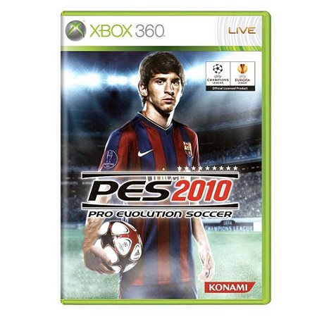 Jogo Pes 2010 Xbox 360 Usado