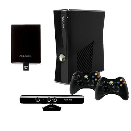 Console Xbox 360 + 250gb (SEMI-NOVO)