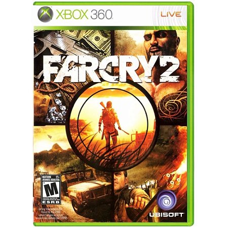 Jogo Far Cry 2 Xbox 360 Usado S/encarte PAL
