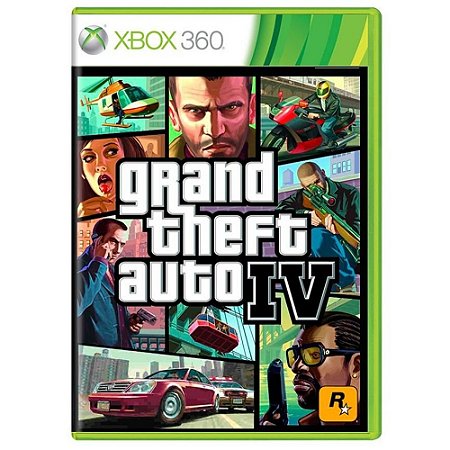 Jogo Grand Theft Auto IV GTA 4 Xbox 360 Usado PAL