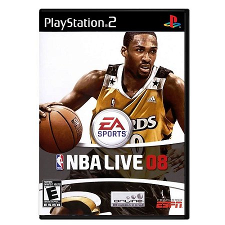 Jogo NBA Live 08 PS2 Usado