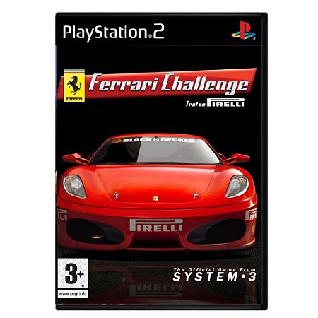 Jogo Ferrari Challenge Trofeo Pirelli PS2 Usado