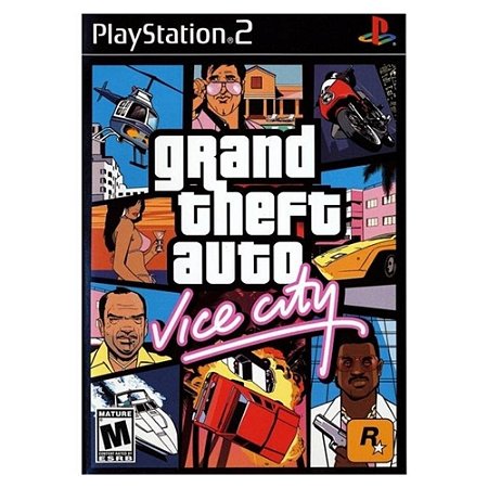 Jogo Grand Theft Auto Vice City GTA PS2 Usado