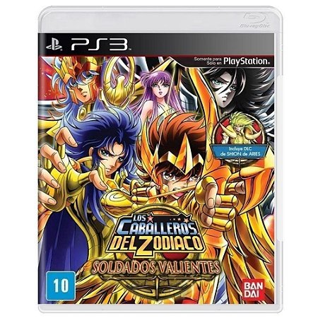 Jogo Os cavaleiros Do Zodiaco Bravos Soldados PS3 Usado S/encarte