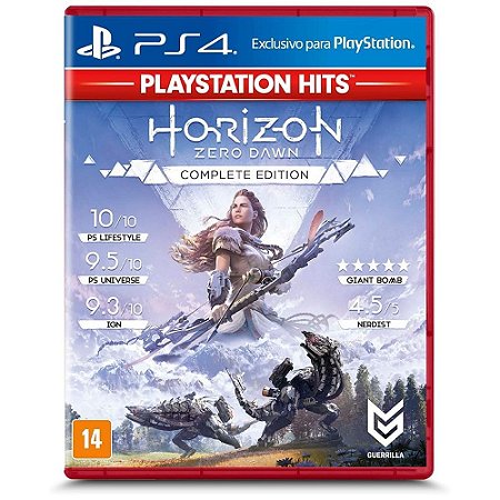 Jogo Horizon Zero Dawn Complete Edition Playstation Hits PS4 Novo