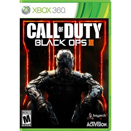 Jogo Call Of Duty Black Ops III Xbox 360 Usado