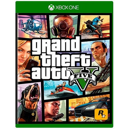 Jogo Grand Theft Auto V GTA 5 Xbox One Usado S/encarte
