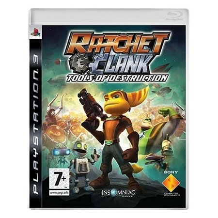 Jogo Ratchet e Clank Tools of Destruction PS3 Usado